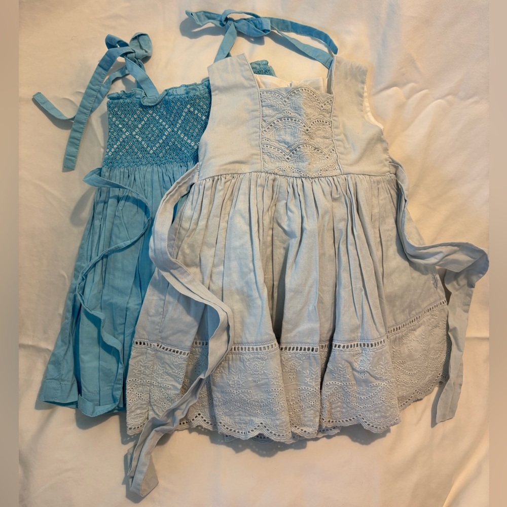 2 Dress Bundle - Well Dressed Wolf 18M Blue Dresses